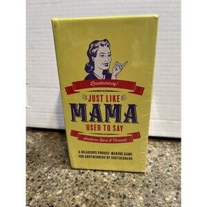 Just Like Mama Used to Say Southern Thing Phrase Game Sealed ~ Lawdamercy!
